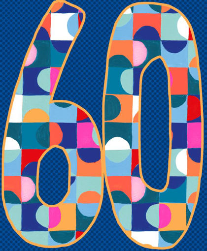 Picture of 60 BIRTHDAY CARD